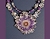•LINKED• amethyst stalactite + silver necklace (ADJ to 19